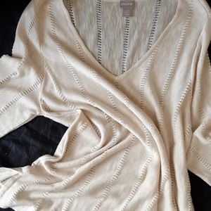 CHICOS  Blouse. Size 2P, See Pics for measures